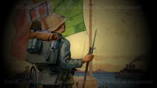 "A Tripoli" - Italian Patriotic Song (+ English Subtitles)