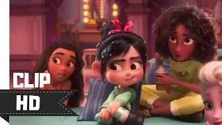We can't understand her. She's from the other studio | Wreck it Ralph 2 | Ralph Breaks The Internet