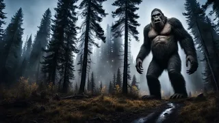 Large Male Bigfoot Throws Rocks at Woman Bow Hunting in Montana