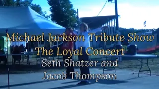 Michael Jackson Loyal Concert Seth Shatzer and Jake Thompson MJ Impersonators