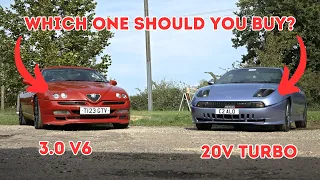 Which was the best Italian coupe ? #alfaromeo #fiatcoupe #wheelerdealers