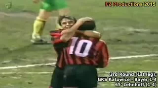 1994-1995 Uefa Cup: Bayer 04 Leverkusen Goals (Road to Semifinals)