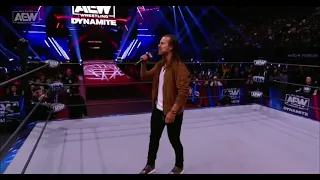 ADAM COLE IS BACK !!! AS HE ANNOUNCES HE IS MEDICALLY CLEARED : AEW Dynamite 1-11-23