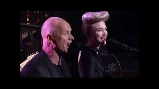 Sting & Ivy Levan - Drive My Car - The Late Show with David Letterman (February 14 2014)