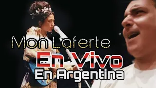 Voy a recital de Mon Leferte en Argentina.