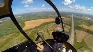 R22 Helicopter Flight Training #23 Solo Cross Country