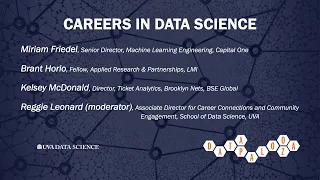 Careers in Data Science Panel