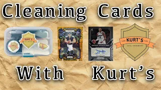 *PSA READY! Cleaning Cards With Kurt's Card Care 🧼