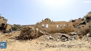 Palestinian mourns history as Israel destroys archaeological sites in Gaza