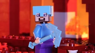 The Nether Fortress - LEGO Minecraft - Stop Motion Music Video