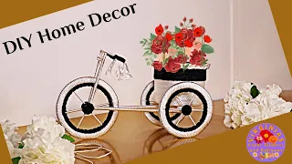 DIY Home Decor/ Beautiful Bike/ Decoración Para El Hogar/ Hermosa Bici decorativa