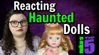 Reacting to Nuke's Top 5 HAUNTED DOLLS CAUGHT MOVING ON CAMERA  ♡ Sophia Lovelace Paranormal