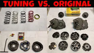 Tuning vs. Original Teil / Was ist an Tuningteilen besser? Teil 2 Variomatik Kupplung Getriebe usw..