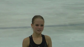 Александра Трусова  ПП Контрольные прокаты 2019-2020 Alexandra Trusova FP Open Skates