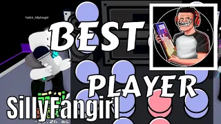 1V1ING The BEST PLAYER (SillyFangirl) In Roblox Funky Friday