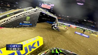 GoPro: Malcolm Stewart | 2021 Monster Energy Supercross | Indianapolis 2 | 450 Heat 2 Highlights