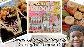 A couple of days in my life: Brunching and Bath & Body Works Sale