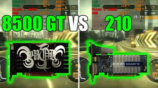 GeForce 8500 GT vs GeForce 210 Test In 12 Games (No FPS Drop - Capture Card)