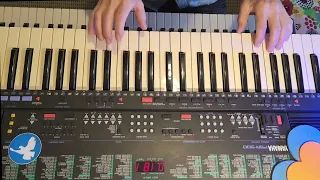 "Funkytown"   Lips Inc.    🧡    Disco Style   Yamaha PSR-500   vintage keyboard cover