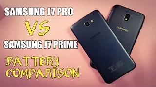 Samsung J7 Pro vs Samsung J7 Prime Battery Comparison | Which is Better!