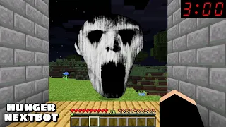 HUNGER NEXTBOT AND JEFF THE KILLER CHASED ME in Minecraft - Gameplay - Coffin Meme