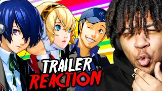 I Reacted To The PERSONA 3 RELOAD TRAILER & AND S.E.E.S INTROS