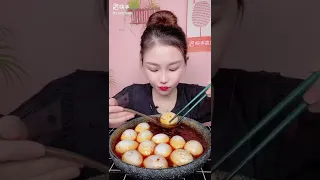 Eating 50 Eggs!!!!! 😲 | Asmr Chinese Eating Mukbang Show | KWAI EATING SHOW | Asmer Mukbang