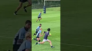 What a tackle in rugby