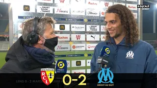 RC Lens 0-2 OM • La JOIE de Mattéo Guendouzi après la victoire à Lens ! • HD