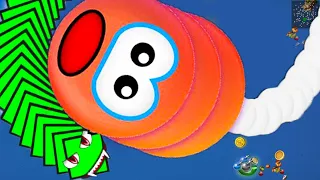 🐍 WORMATE ZONE.IO | RẮN SĂN MỒI #081 BIGGEST SNAKE | Epic Worms Zone Best Gameplay | BIGGIUN TV