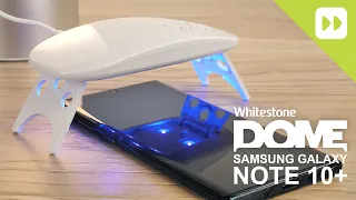 WhiteStone Dome Samsung Galaxy Note 10 Plus Glass Screen Protector Installation Guide & Review