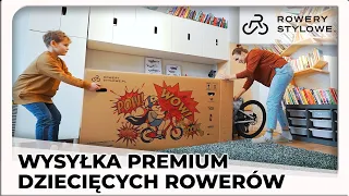 Wysyłka PREMIUM dziecięcych rowerów. Rower gotowy do jazdy (Kubikes, Woom, PUKY, Creme, Early Rider)