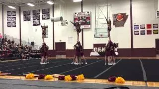 Cheer competition @ Gentry High School