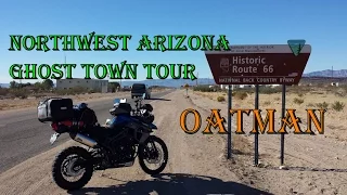 Northwest Arizona Ghost Towns #1: Oatman and Route 66 Triumph Tiger 800 XCx