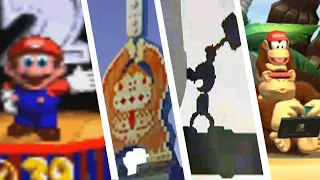 Evolution of Easter Eggs in Donkey Kong Games