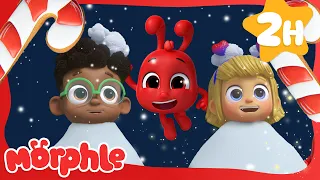 Winter is Snow Great with Friends! ❄️ | Morphle the Magic Pet | Preschool Learning | Moonbug Tiny TV