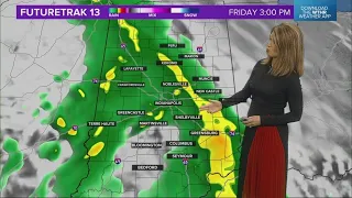 Live Doppler 13 Forecast | 5 p.m. update, April 24, 2024