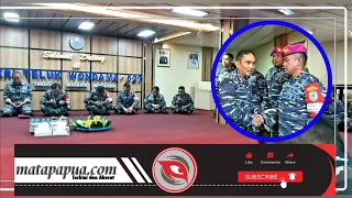 Doa Bersama Jelang Keberangkatan Satgas Ops Trisila - XXIV Koarmada III Sorong.-