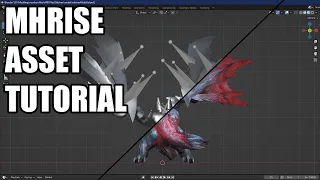 Monster Hunter Rise / Sunbreak Model and Animation Ripping Tutorial