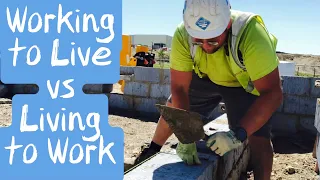 Bricklaying Vlog - Deep Footing Build - (Day 6) Working to Live? vs Living to Work? - Part 8