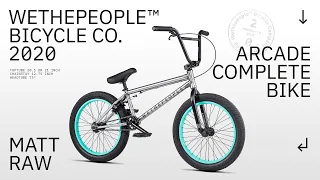 WETHEPEOPLE BMX - ARCADE 2020 Complete Bike