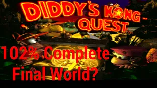 Snes Donkey Kong Country 2 102% Complete Longplay - World 06 + END GAME?