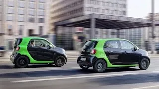 Smart Fortwo et Forfour electric drive 2017