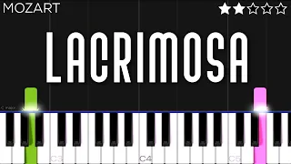 Mozart - Lacrimosa | EASY Piano Tutorial