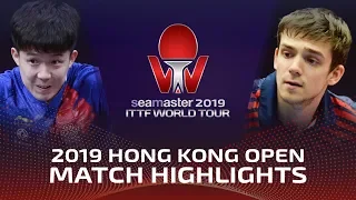 Wang Chuqin vs Kirill Gerassimenko | 2019 ITTF Hong Kong Open Highlights (Pre)