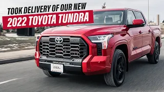 Our Brand New 2022 Toyota Tundra!