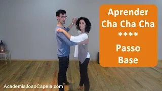 Como Fazer o Cha Cha Cha - Passo Base - Academia João Capela