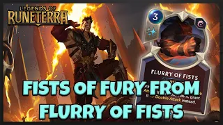 Fists of Fury from Flurry of Fists - Draven and LeBlanc Deck