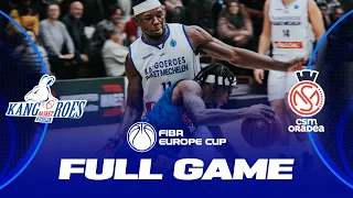 Kangoeroes Basket v CSM CSU Oradea | Full Basketball Game | FIBA Europe Cup 2022-23