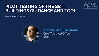 Introducing the SBTi Buildings Guidance Draft for Pilot Testing